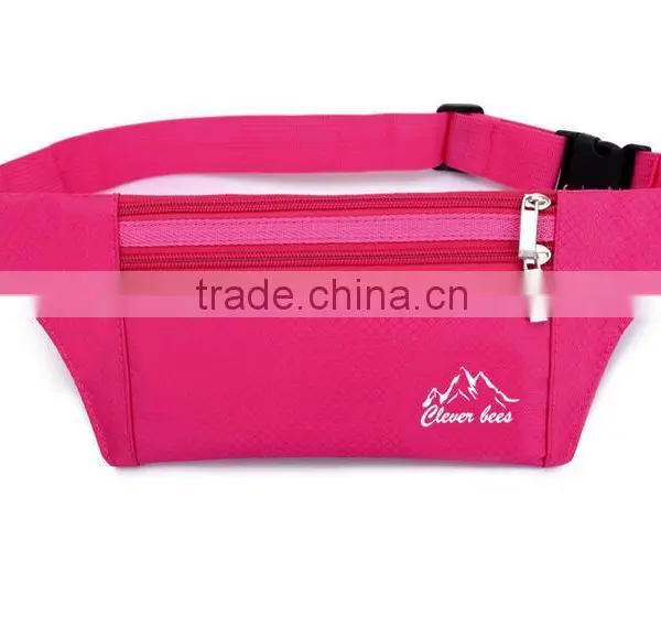 Outdoor Climbing Cycling Camping Travel Waterproof Polyester Ultra-thin Waist Pack Mobile Phone Bag Runner Belt photo-3