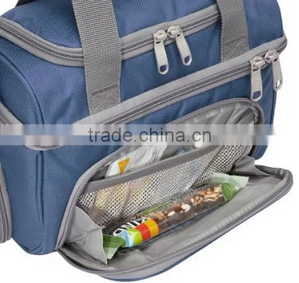 Hot Sale Protable Blue 6 Can Cooler Bag photo-3