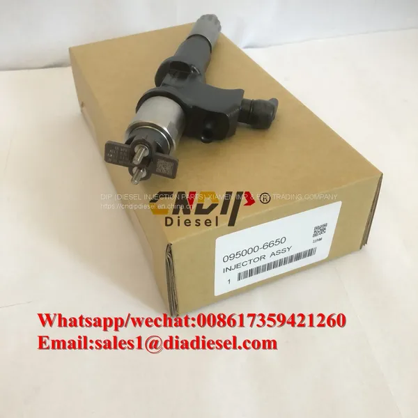 Supply 095000-6650 Diesel Fuel Injector For Isuzu 6WF1 8980305504 8-​98030550-4