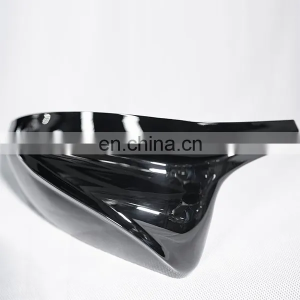 Right & Left Car Bright Black Side Mirror Housings Cover For B-MW E70 ABS Auto Rearview Mirror Cover