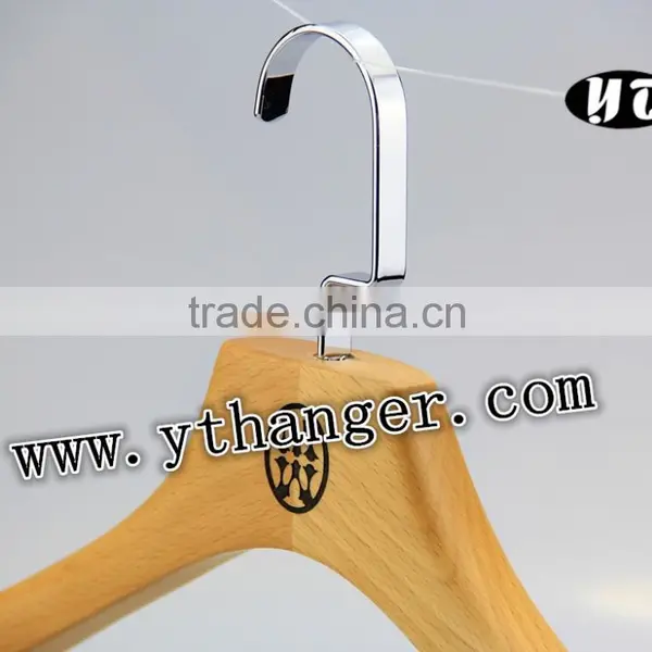 Customized Wooden Men Coat Hanger photo-2