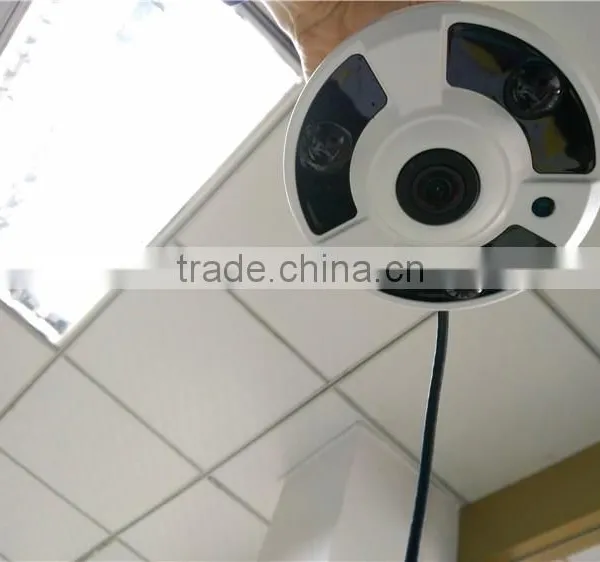 Ceiling Mount 2Mega Pixel Sony 1/2" CCD Sensor HD 1080P 360 Degree Fisheye IP Camera With 3PCS Array LEDs for 20M Night Vision Quality Choice photo-4