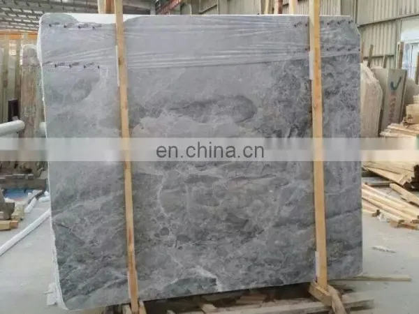 Silver Creta Grey Polished Marble photo-3