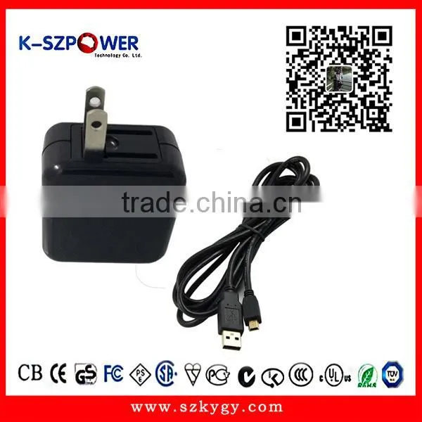 2016 G-series 10W K- 052000 5v2a Universal Usb Charger /home Charger Travel Portable White Color With PSE UL and for Gift