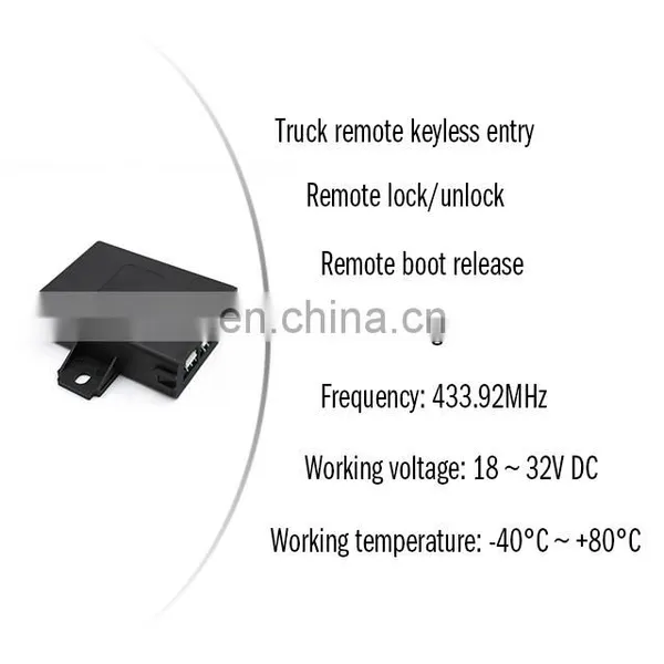 Promata High Quality Keyless Entry Remote Start Remote Car Control Central Lock System Locking Security photo-5