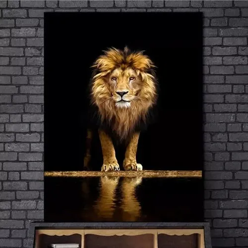 Art Canvas Print Animal Modern Wall Art Home Decorative Painting