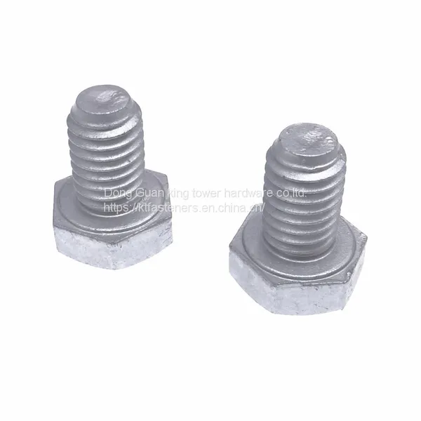 1/2-20x1/2 Stainless Steel Hex Cap Screws Hex Bolts 18-8