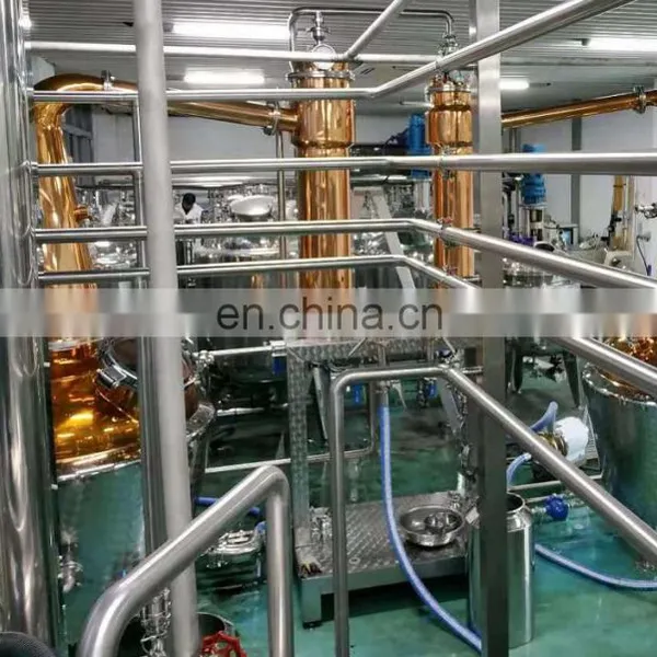 Alcohol Distillation Equipment Whiskey Red Copper Still Distiller photo-5