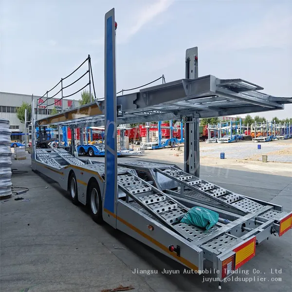 Russian Semi-trailer Galvanized Semi-trailer Export to Central Asia Special Vehicle photo-5