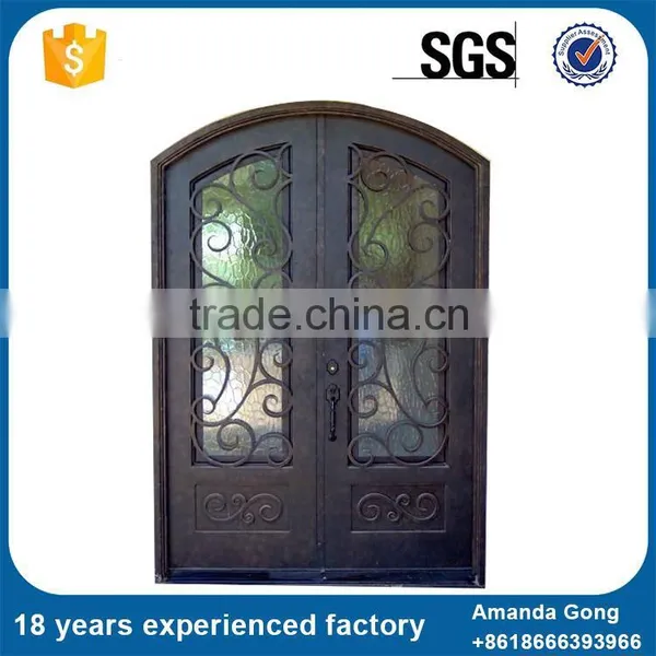 Golden Supplier Wholesale Decorative Custom Metal Entry Doors photo-2
