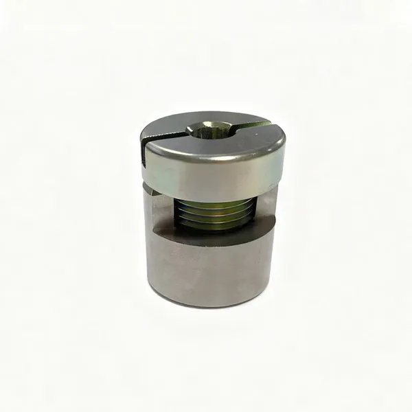 Factory Customized Stainless Steel Band Flange Knurled Lock Nut Metal Turning Milling CNC Precision Machining Service photo-2