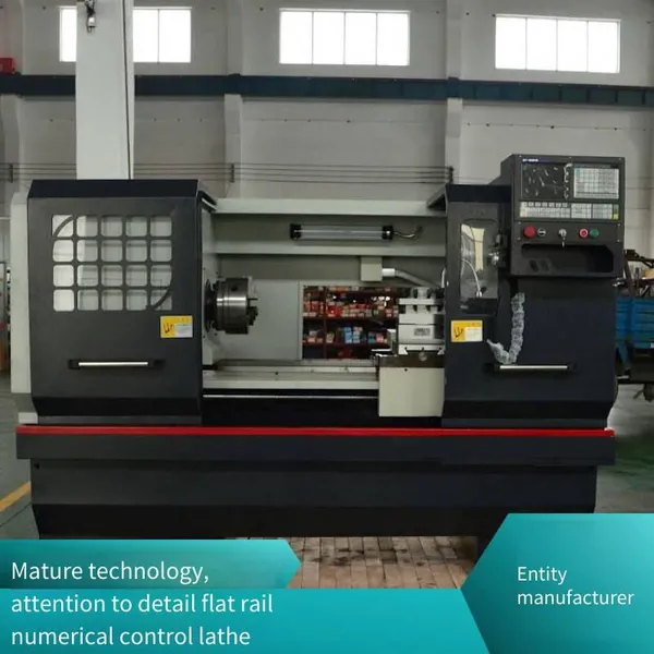 Shandong Jiucheng Machine Tool Ck6150 Cnc Lathe, Horizontal Flat Rail, High-frequency Quenching, Heavy Cutting photo-2