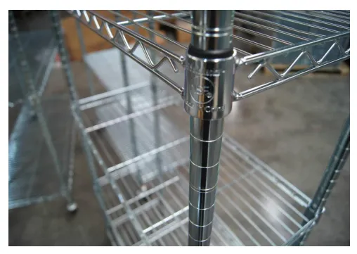 Wire Shelving Unit Closet Wire Shelf, Wire Rack, Chrome Shelf, Chrome Rack, photo-4