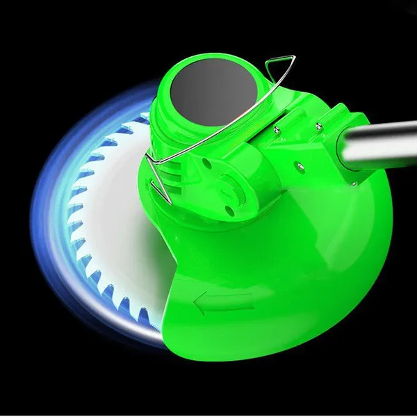Cordless Electric Grass Trimmer, Lithium Battery Powered, Portable Handheld Weed Eater, Multi-Functional Home Garden Lawn Mower photo-2