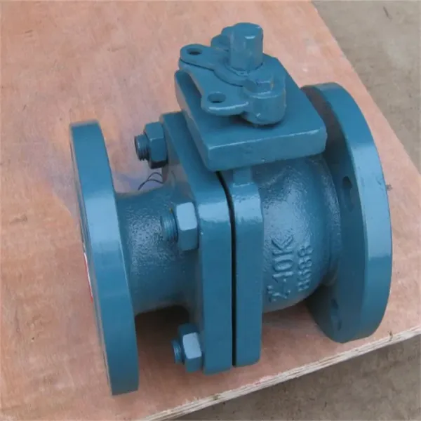 Ansi Class 150 DIN PN16 JIS 10K Flange Ball Valve Cast Iron FC200 2pc Ball Valve for Water photo-6