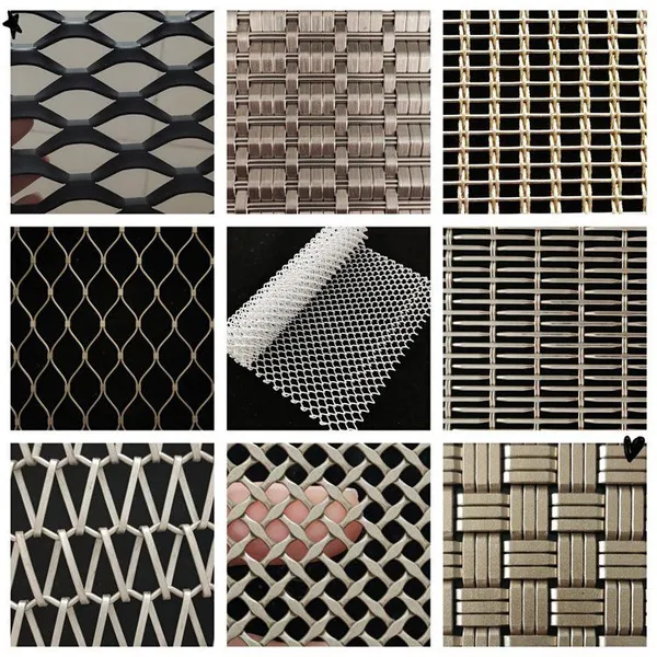 Aluminum Alloy Decorative Wire Mesh for Lightweight Ceiling Systems
