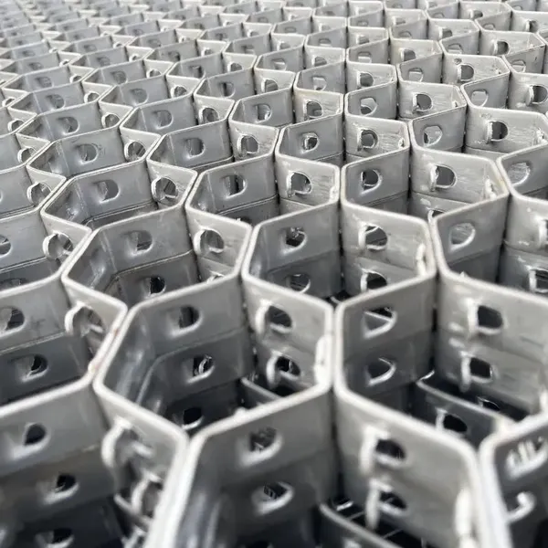 Malha de Hexsteel Personalizada para Revestimentos Refratários, Fio de Aço Inoxidável, Tecido Simples, Soldado, Corte e Soldagem Oferecidos, Feito na China