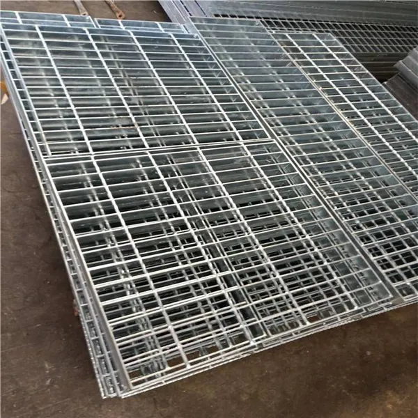 Sprayed Grating Panels for Petrochemical Platforms, 253/30/100 Circular Steel Grating Panels, Steel Grating Panels for Equipment Platforms