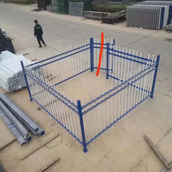 2.0mm Thick Zinc Steel Fence, 3m Length, 100x50mm Tube, Electro-Galvanized Surface photo-5