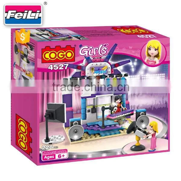 COGO Blocks ABS Materials Building Bricks With 228pcs Construction Plastic Building Blocks photo-2