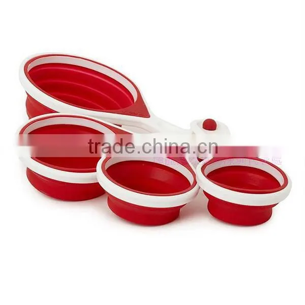 100% FDA Free Kitchen Silicone Measuring Cup Spoon Set Quality Choice photo-3
