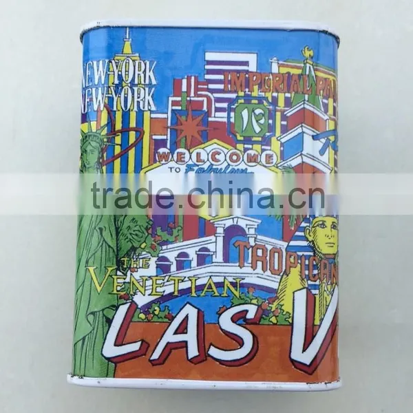 LAS Coin Bank Tin Cans photo-2