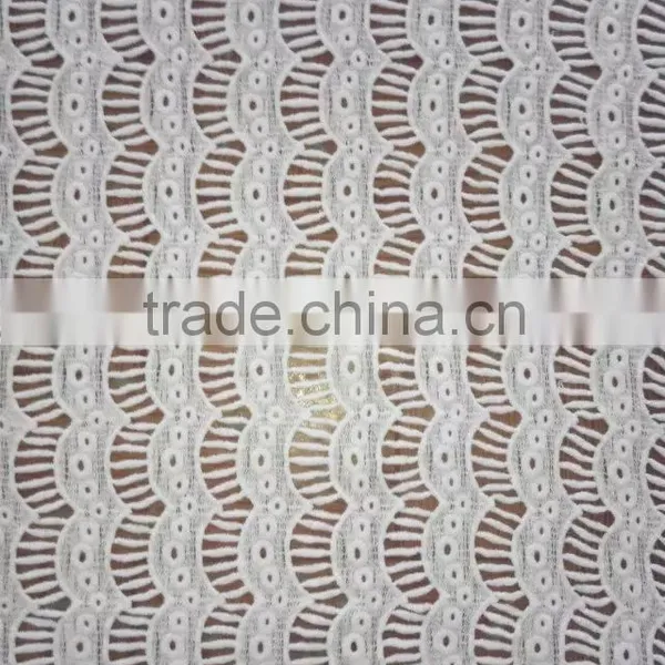 Cotton Lace Fabric Embroidery Flower Full Garment Accessory For Clothing photo-6