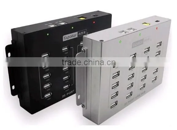 Industrial Grade 20 Port USB HUB Dual USB3.0 Adapter Industrial Class Production photo-4