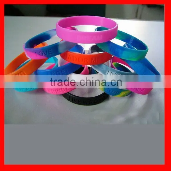 Fashion Wristband Bracelet Silicone Gift