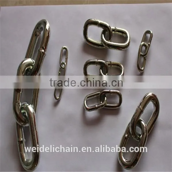 German Standard 3mm Din 763 H.D.G. Link Chain photo-2