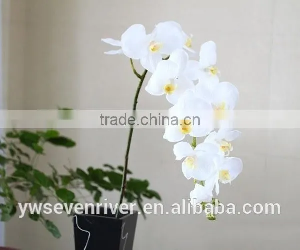 High Simulation Butterfly Orchid a Plastic Handle Great Branches 11 Head Simulation Flowers/wedding Decoration photo-4