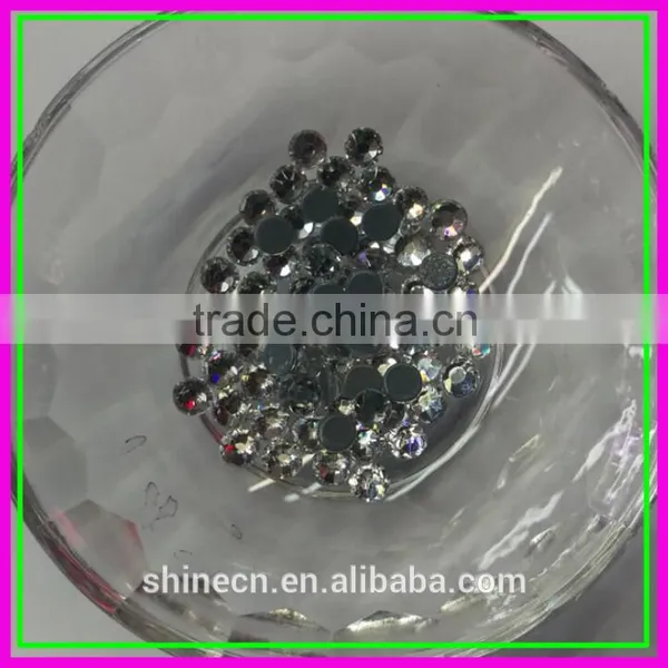 Shining Hot Fix Flat Back Rhinestones