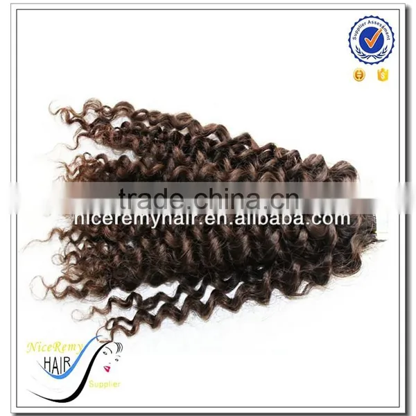 Wholesale Deep Wave Skin Weft Seamless Tape Hair Extension 100% Russian Hair