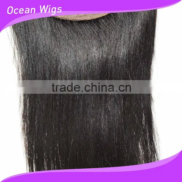 Cheap Full Silk Lace Human Hair Front Closure photo-4