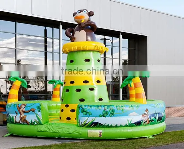 New Design Inflatable Climbing Tower Jungle Inflatable Rock Climbing Wall Portable Climbing Walls for Sale Supplier's Choice photo-5
