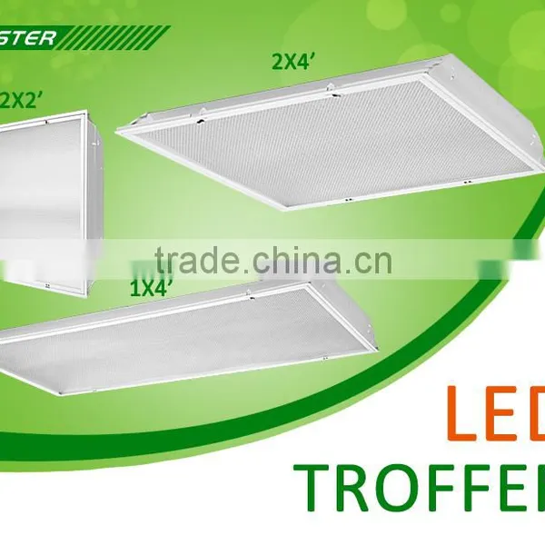 1'*4' 40W LED TROFFER UL&DLC