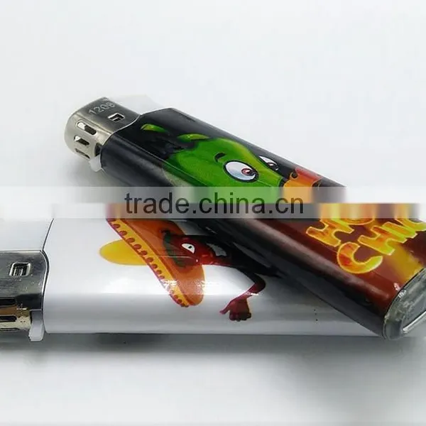 Hot Selling Customized Paper Plastic Lighter photo-5