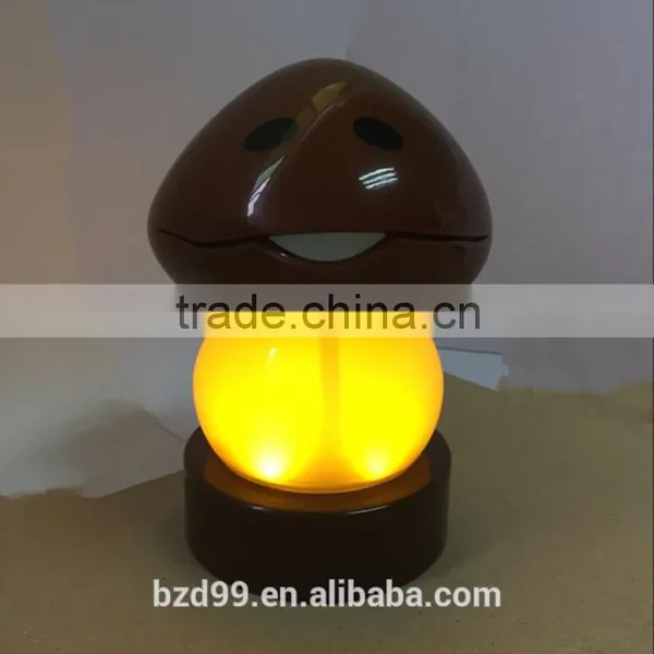 2016 New Original Design Push Control Battery Operated Mushroom Cartoon LED Bedside Table Lamp photo-5