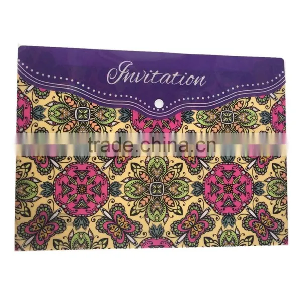 2016 China Supplier Factory Price A4 Szie PP Document Bag photo-3