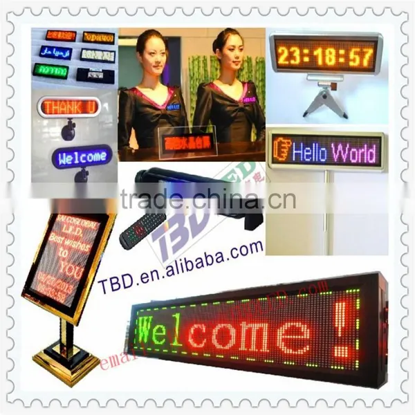 B741 Led Name Card,led Car Mini Led Display,car Message Sign photo-6