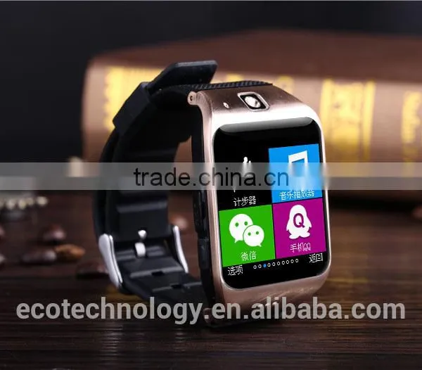 CE ROHS LG118 Bluetooth Smartwatch SIM /TF Card HD Touch Screen With Camera Built in NFC Mate for Android and Iphone Cellphone photo-4