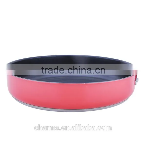 Nonstick Flat Bottom Stainless Steel Induction Cook Pan photo-6