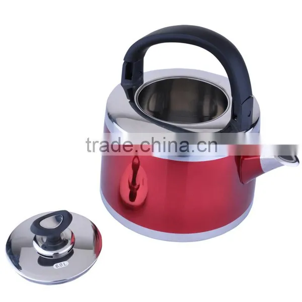 Hot Sale 201 Stainless Steel Water Whistling Kettle photo-3