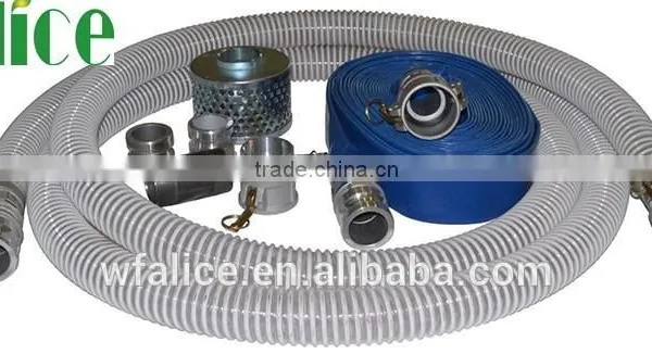 Green Tint PVC Suction and Delivery Hose photo-4