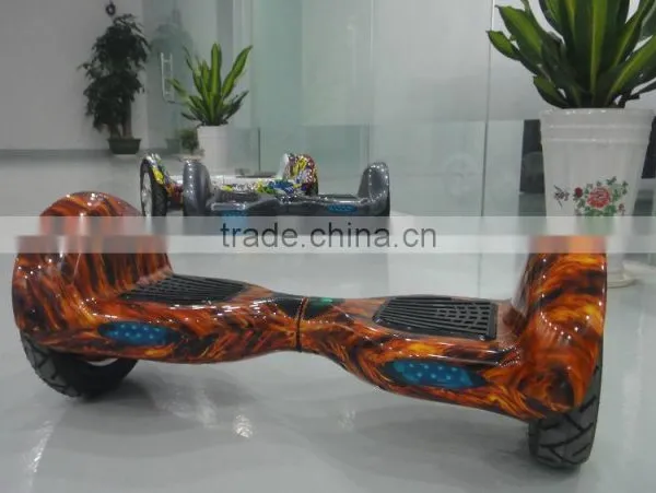 10 Inch Battery Powered Skateboard / Balance Scooter Big Wheels Drifting Scooter photo-3