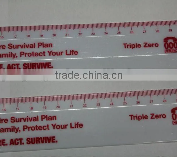 Factory Wholesale 30cm Plastic Ruler photo-4