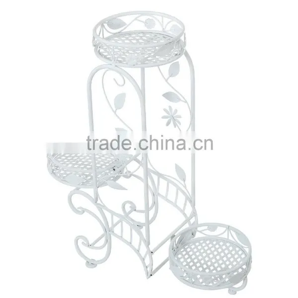 Customized Style Metal Garden Flower Pot Display Rack photo-4