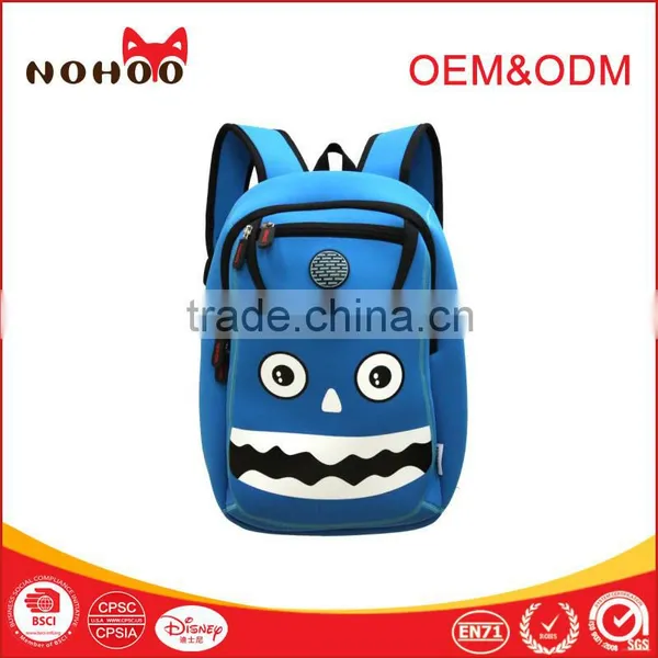 High Quality 3D Cartoon Neoprene Preschool Backpack Promotional photo-3