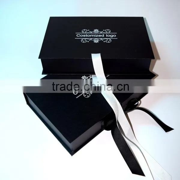 2016 Luxury Black Dress Packaging Gift Box for Wedding Dress photo-6