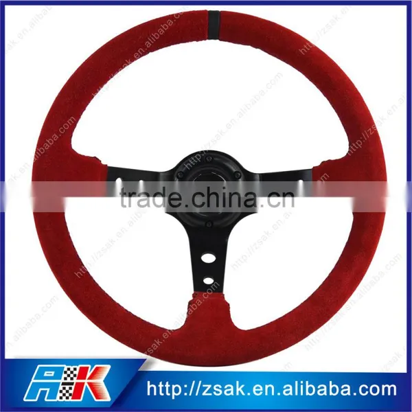 Silver Spoke Steering Wheel Deep Corn Steering Wheel photo-3